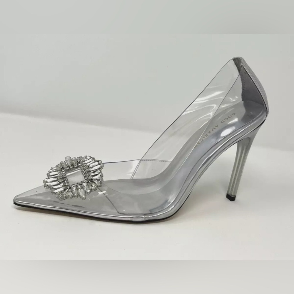 Good American Cinderella Heel, Sz Various Sizes NIB - Picture 5 of 13